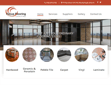 Tablet Screenshot of focusflooringcentre.com